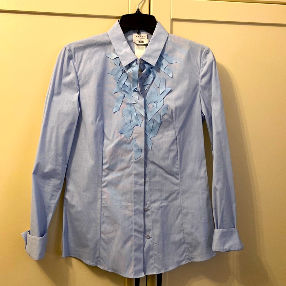 Akris punto fitted blouse